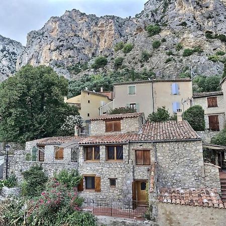 דירות Studio Vue Sur La Roche, Au Calme Moustiers #1 מראה חיצוני תמונה