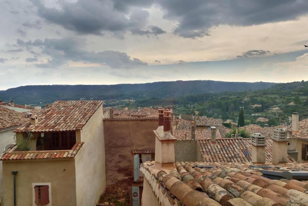 דירות Studio Vue Sur La Roche, Au Calme Moustiers #1 מראה חיצוני תמונה